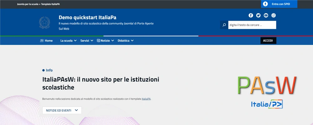 ItaliaPAsW 4 Joomla!